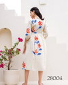 Lucaya Vol 28 Kota Checks Digital Printed Flared Designer One Piece Orders In India
